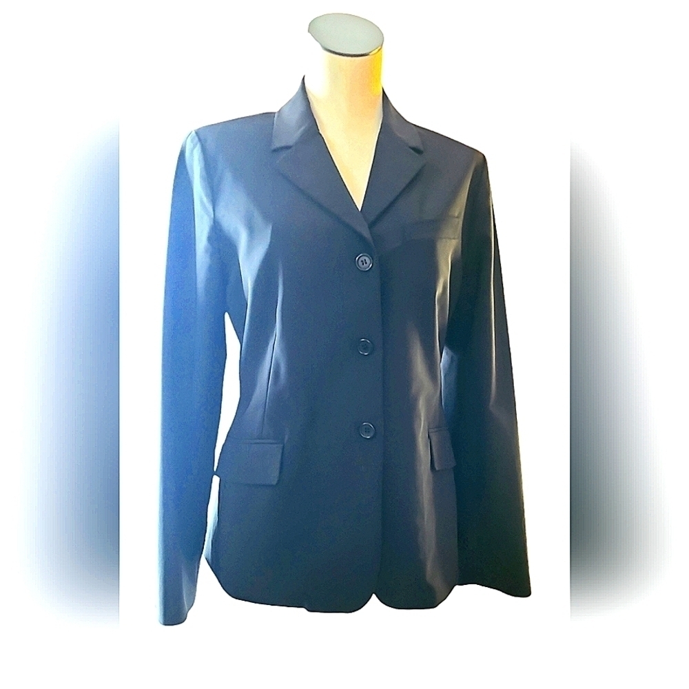 Theory Black Single Breasted Blazer